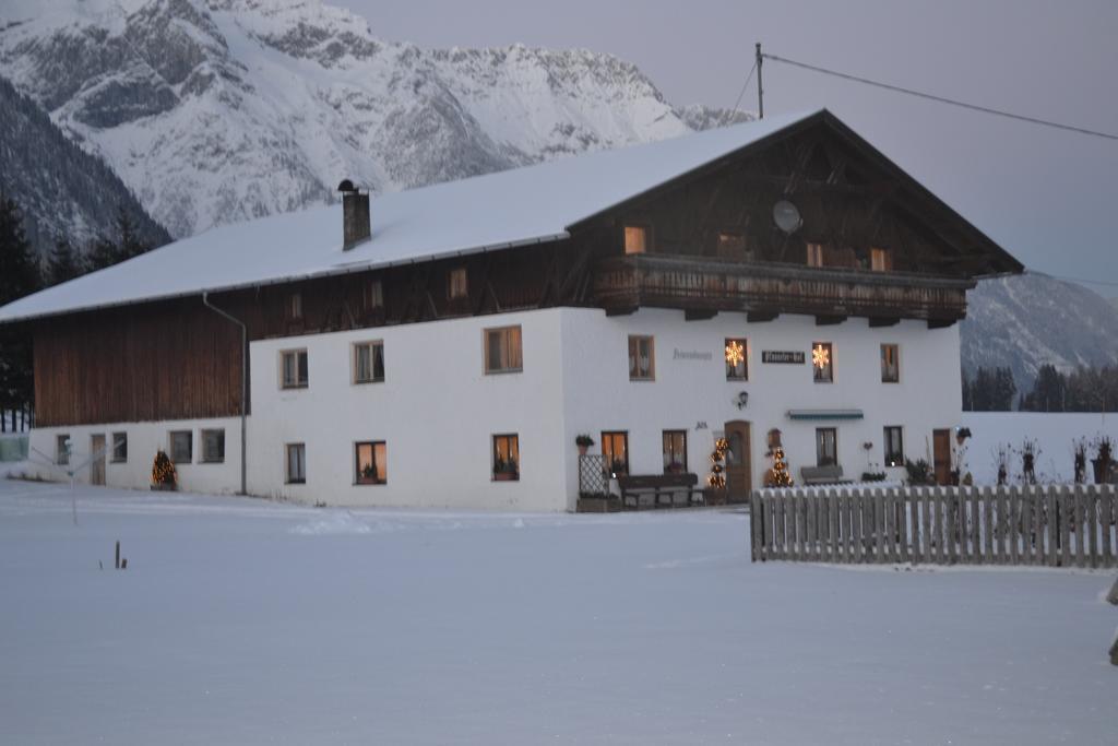 Ferienwohnung Pfannelerhof Leutasch Exterior foto